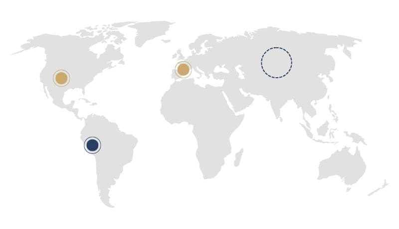 Munaypaka Global Presence Map