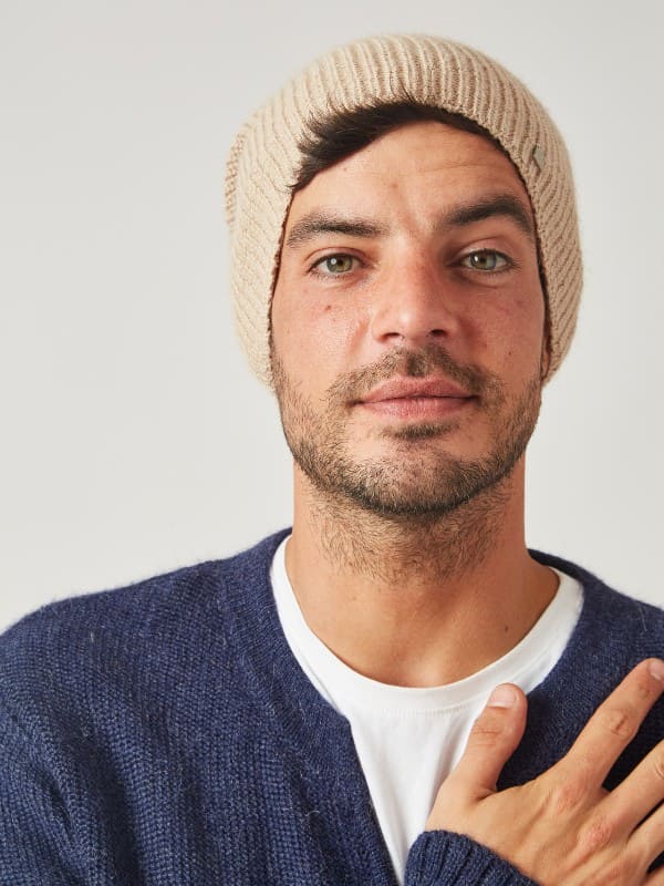 Munaypaka Men Beanie – 100% Alpaca