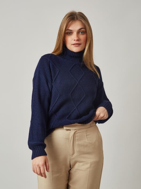 Munaypaka Turtle Neck – 100% Baby Alpaca