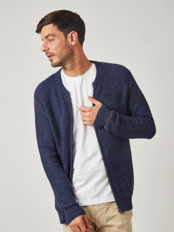 Munaypaka Zipper Cardigan – 100% Baby Alpaca